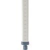 Стойка для стеллажа стационарного, H1.59м, полимер Microban, для влажных помещений